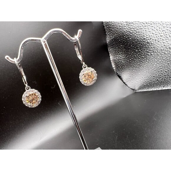 Super Sparkly Dangle Earrings - Picture 2 of 4